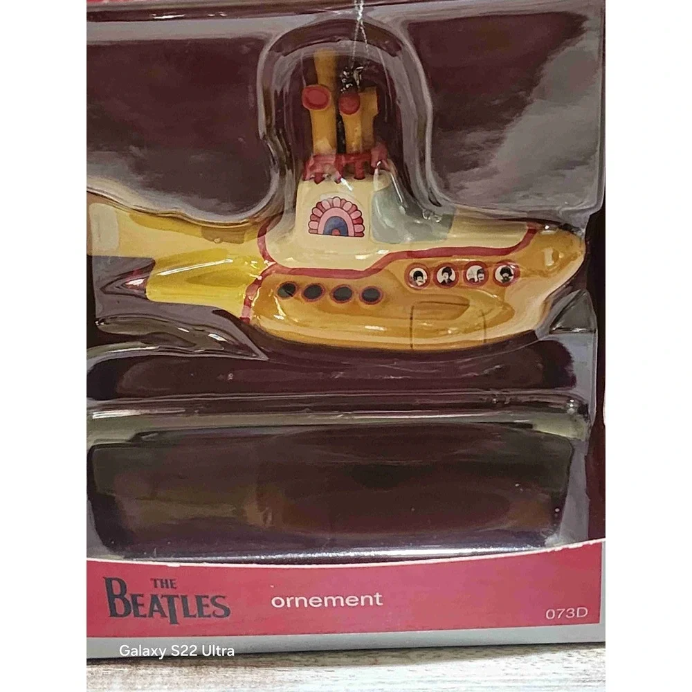 NEW Subafilms Ltd The Beatles Yellow Submarine Christmas Ornament Heirloom 2010
